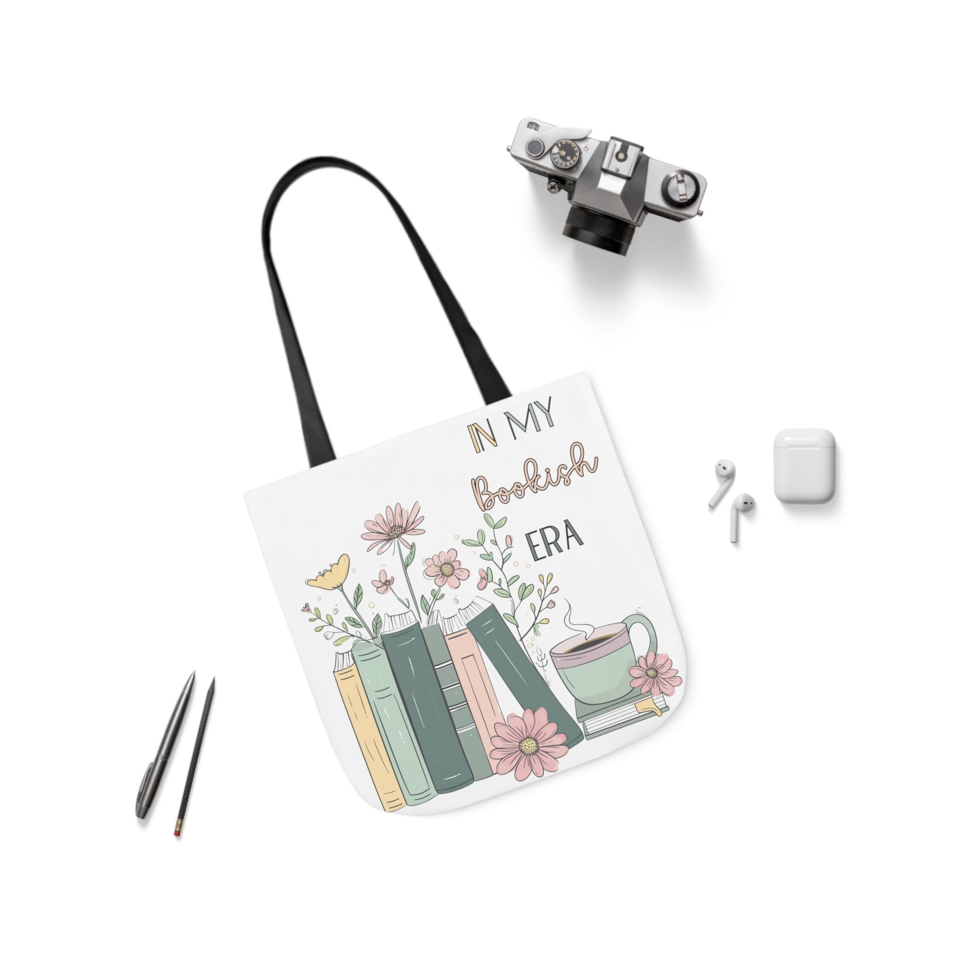 Practical Literary Tote - Sustainable, Reusable Bag for School or Travel