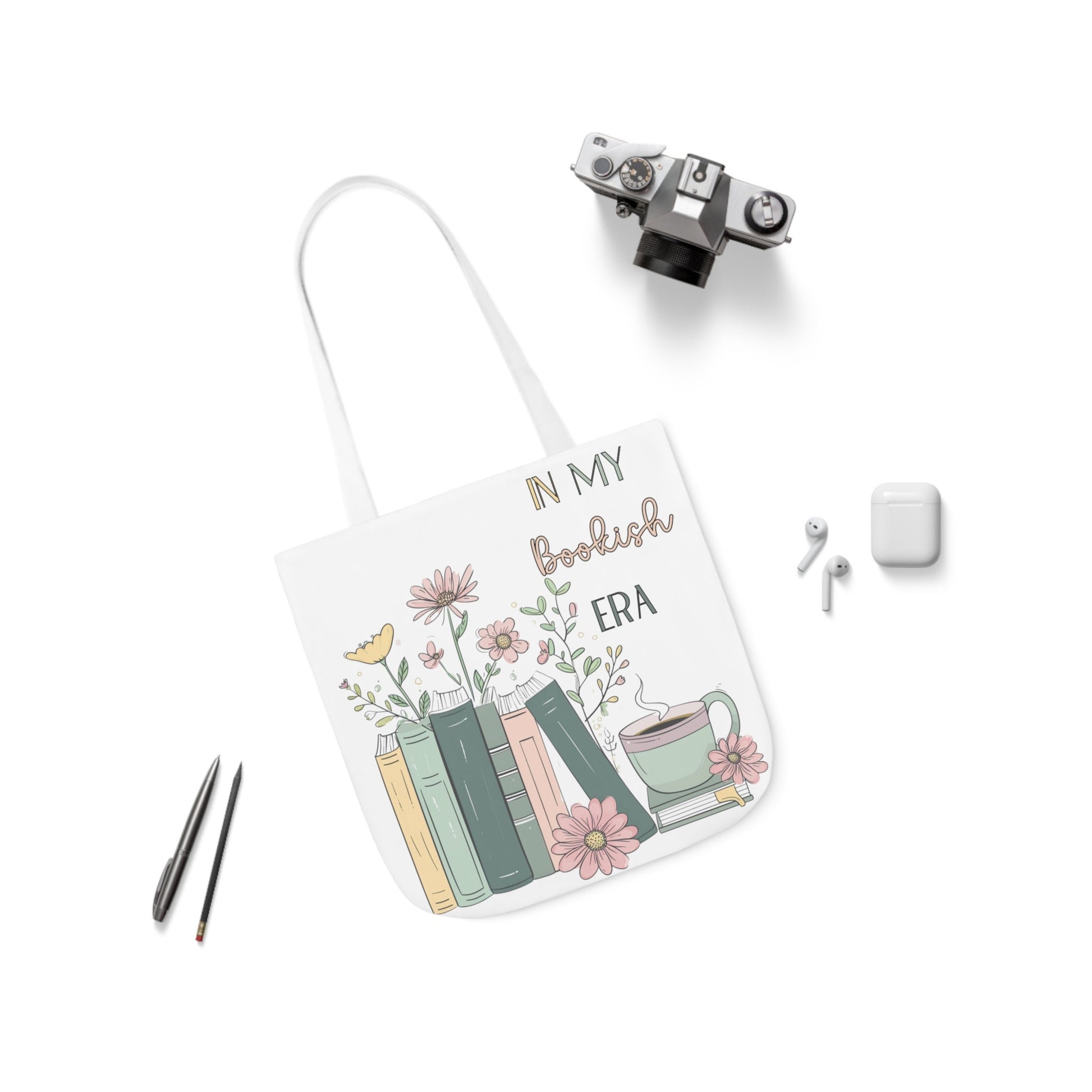 Practical Literary Tote - Sustainable, Reusable Bag for School or Travel