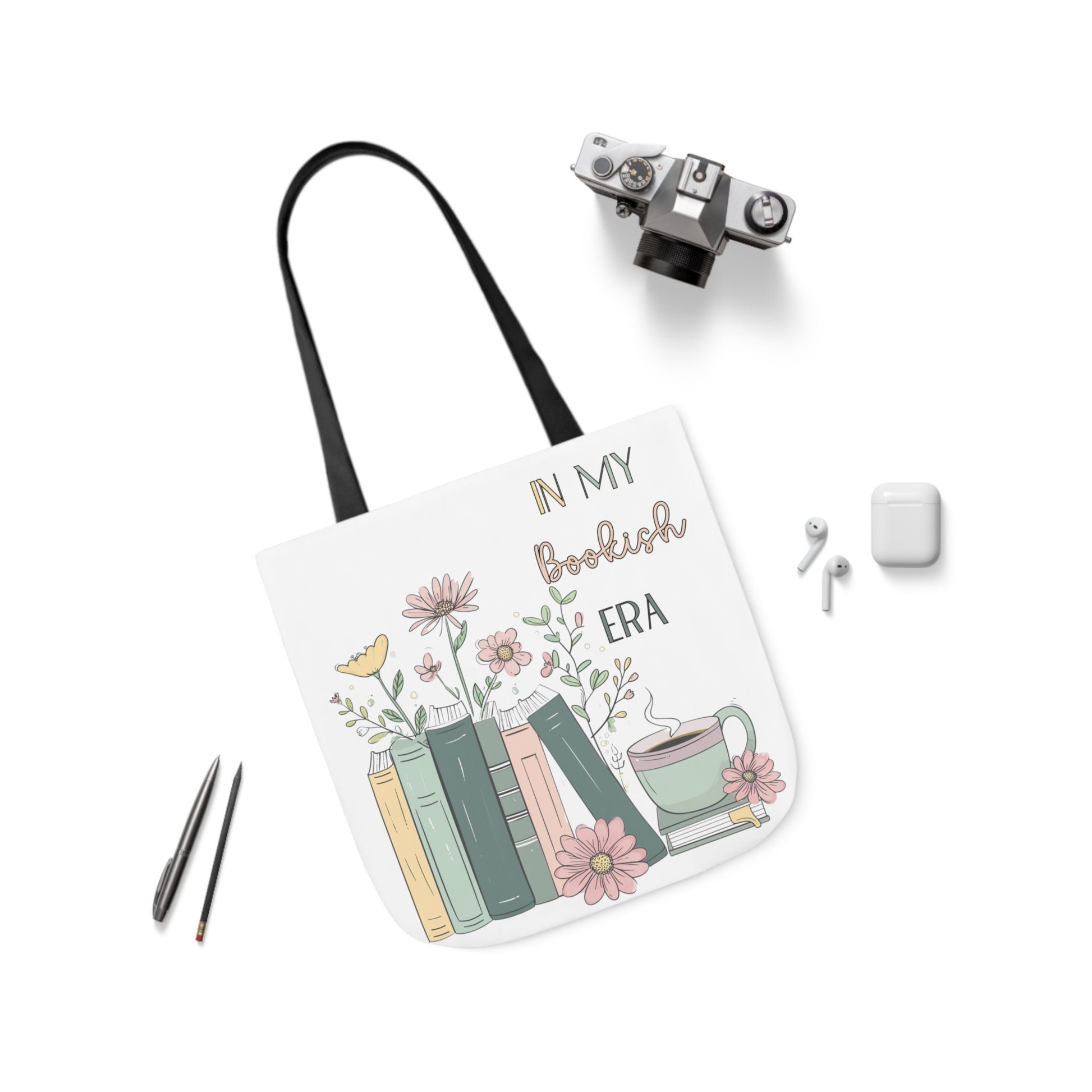Practical Literary Tote - Sustainable, Reusable Bag for School or Travel