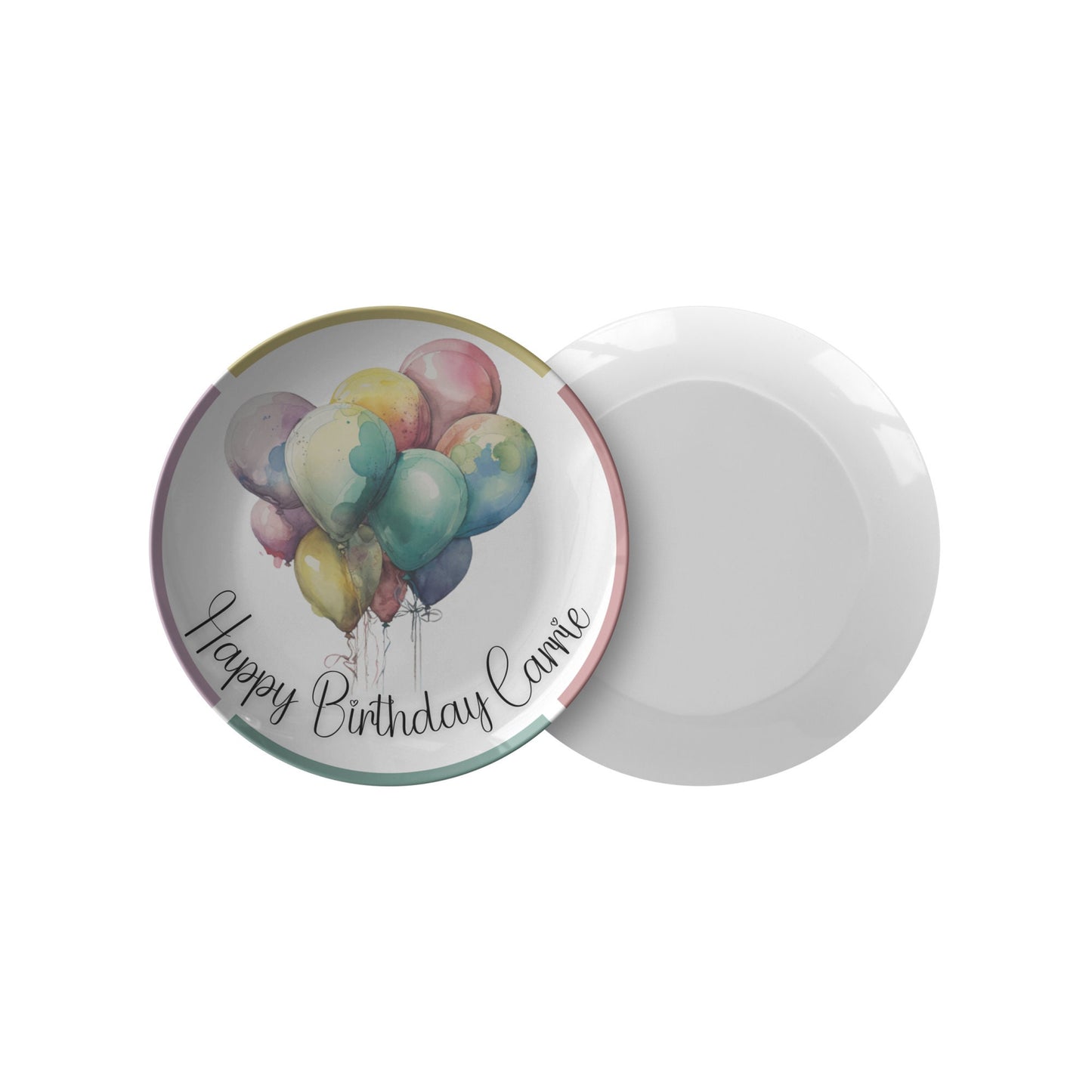 Charming Birthday Plates, Thoughtful Gift for Celebrations, Microwave Safe Tableware