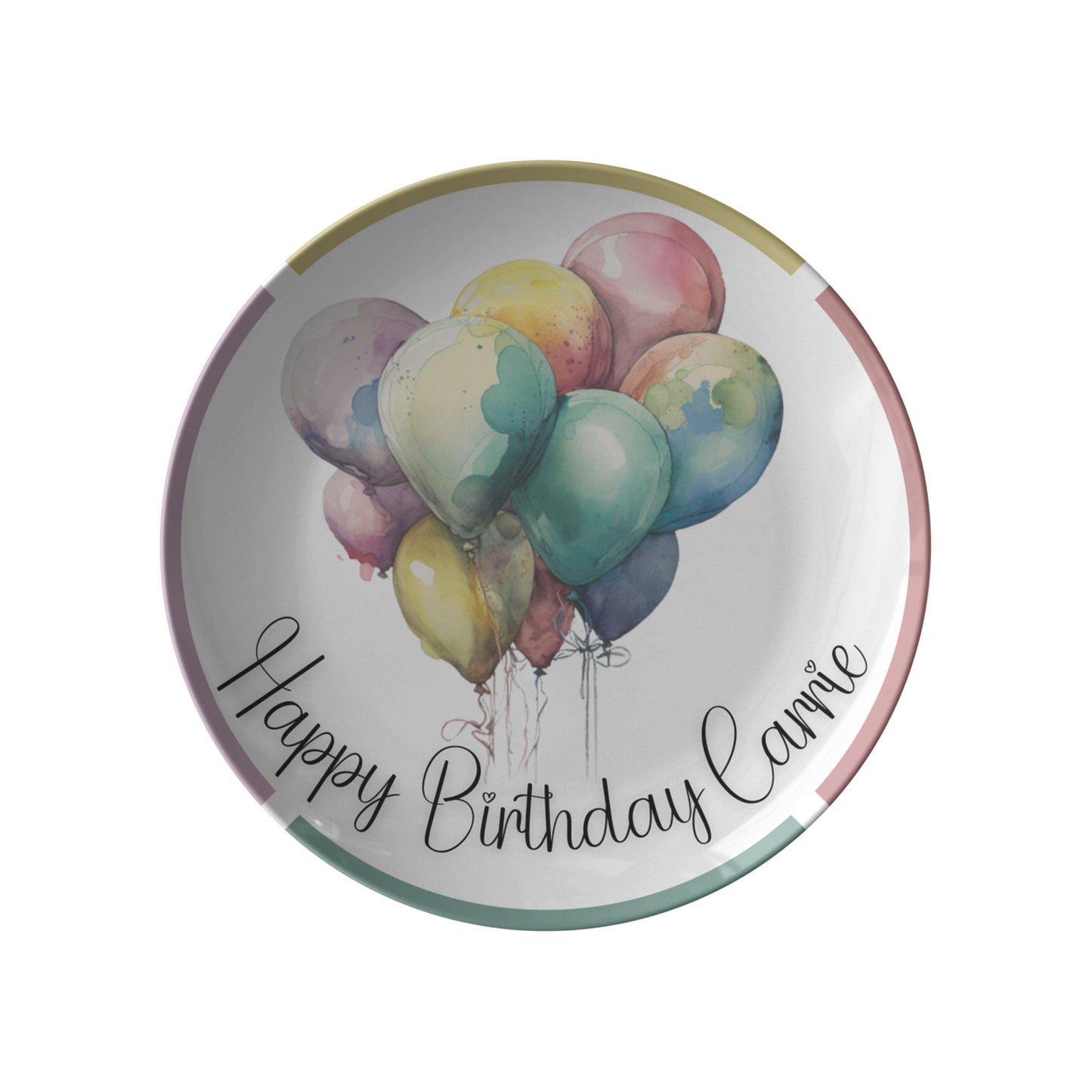 Charming Birthday Plates, Thoughtful Gift for Celebrations, Microwave Safe Tableware