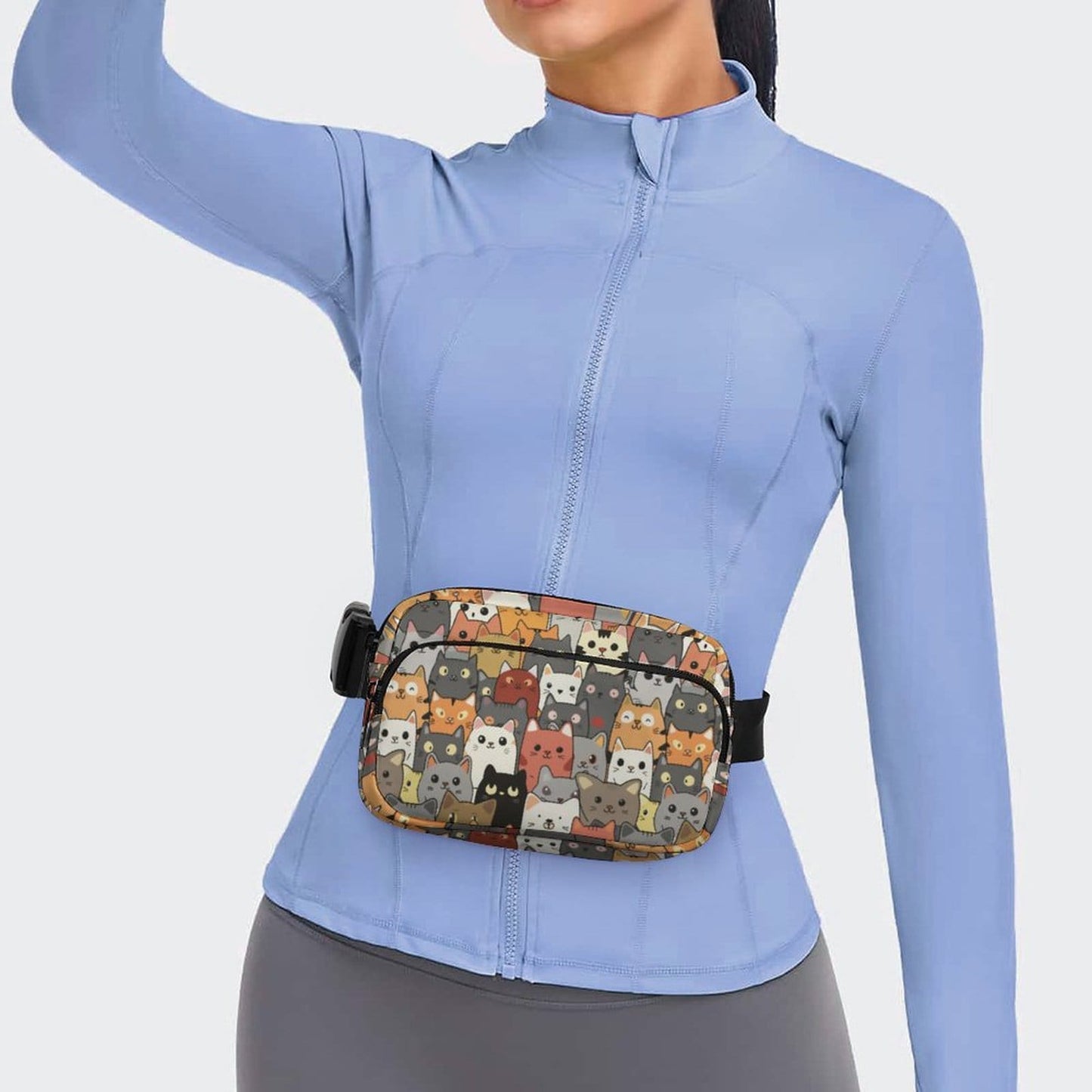 Unique Cat Bum Bag Kitty Fanny Pack for Thoughtful Gifts and Daily Use
