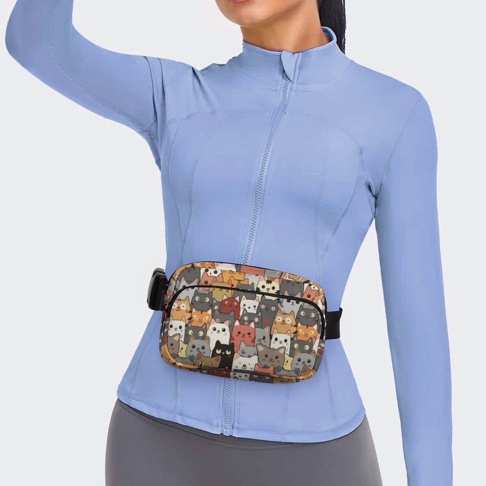 Unique Cat Bum Bag Kitty Fanny Pack for Thoughtful Gifts and Daily Use