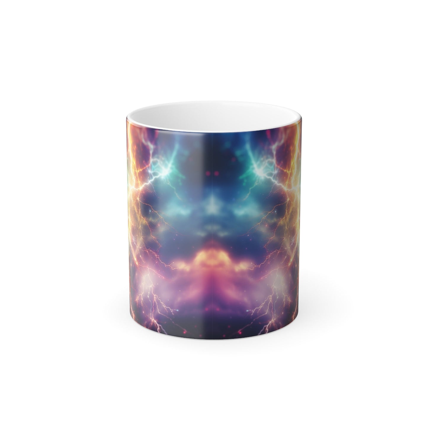Personalized Giving Mug, Heat-Reactive Color Changing Ceramic, 11oz Glossy Finish