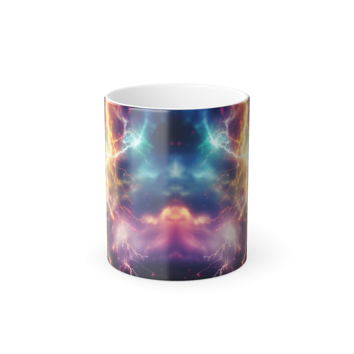 Personalized Giving Mug, Heat-Reactive Color Changing Ceramic, 11oz Glossy Finish