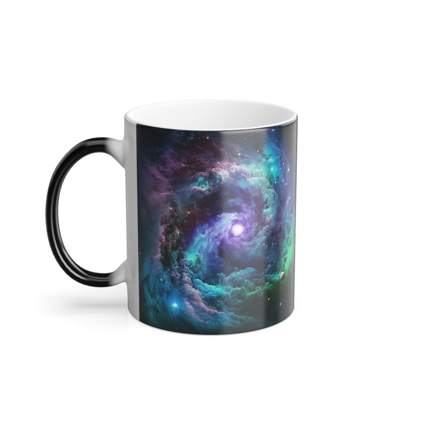 Color-Changing Galaxy Mug: Unique Astronomy Gift for Space Enthusiasts and Coffee Lovers