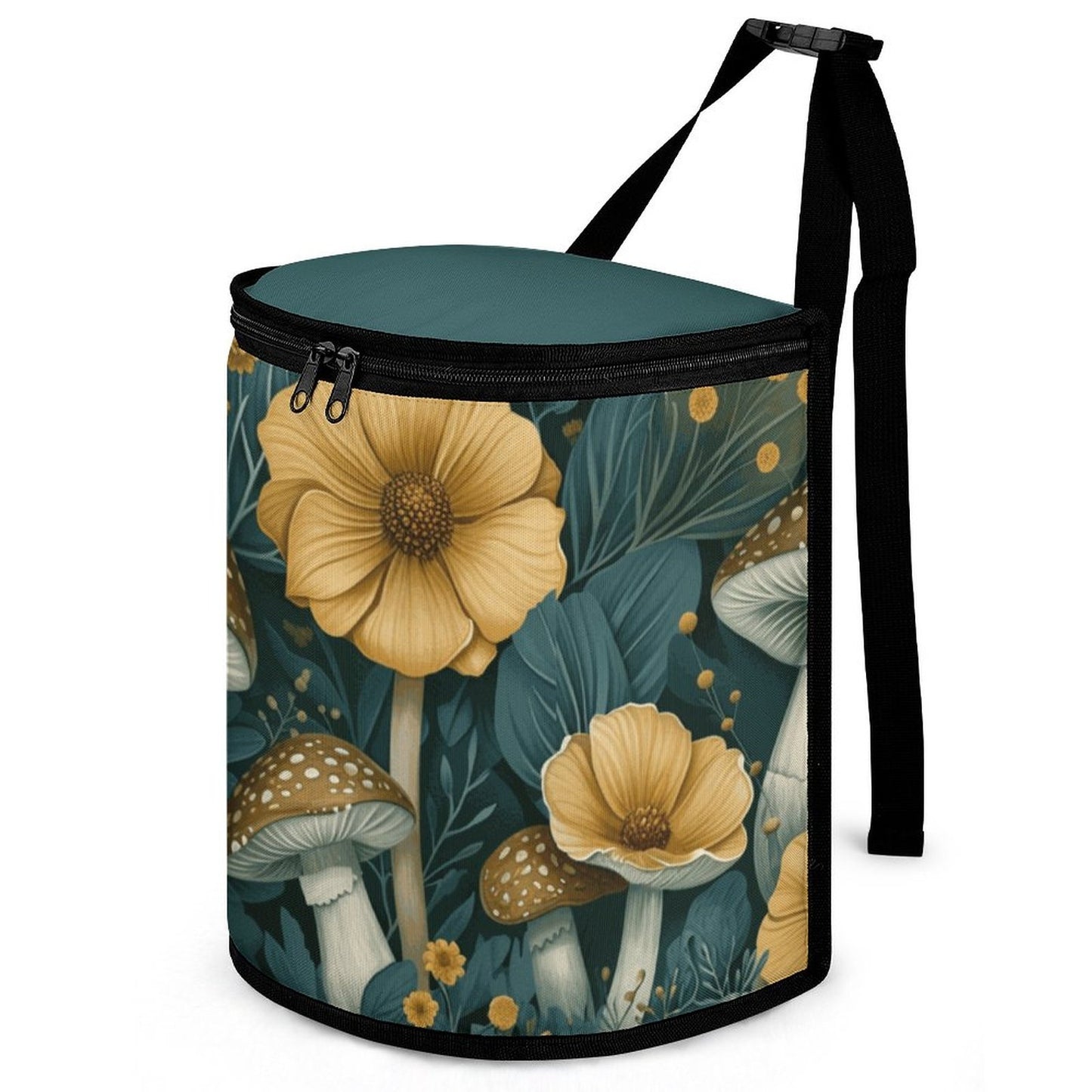 Mushroom Car Trash Bin: RV Accessory & Camping Gift - Decorative Automotive Organizer