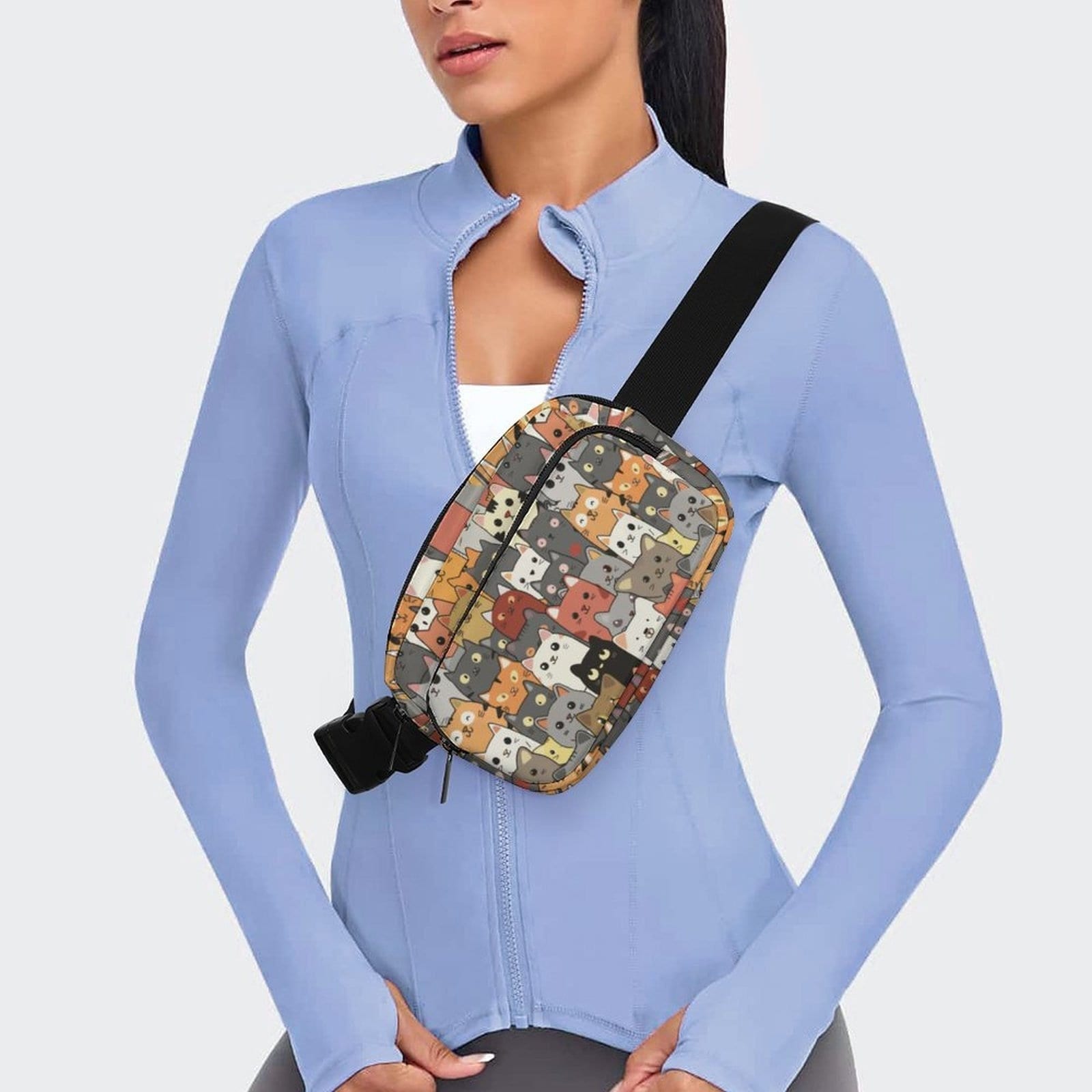Unique Cat Bum Bag Kitty Fanny Pack for Thoughtful Gifts and Daily Use