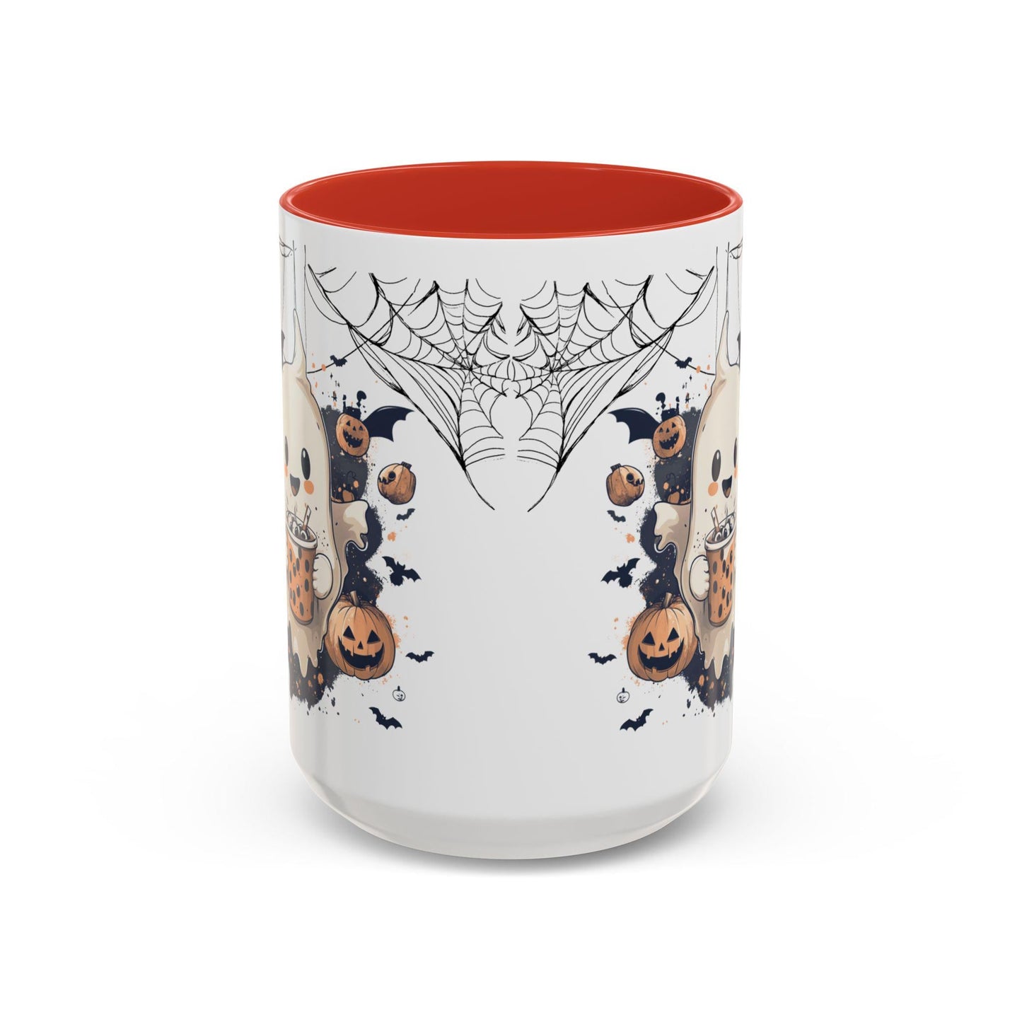Spooky Halloween Ghost Themed Coffee Mug - Unique Ceramic Cup Gift Idea