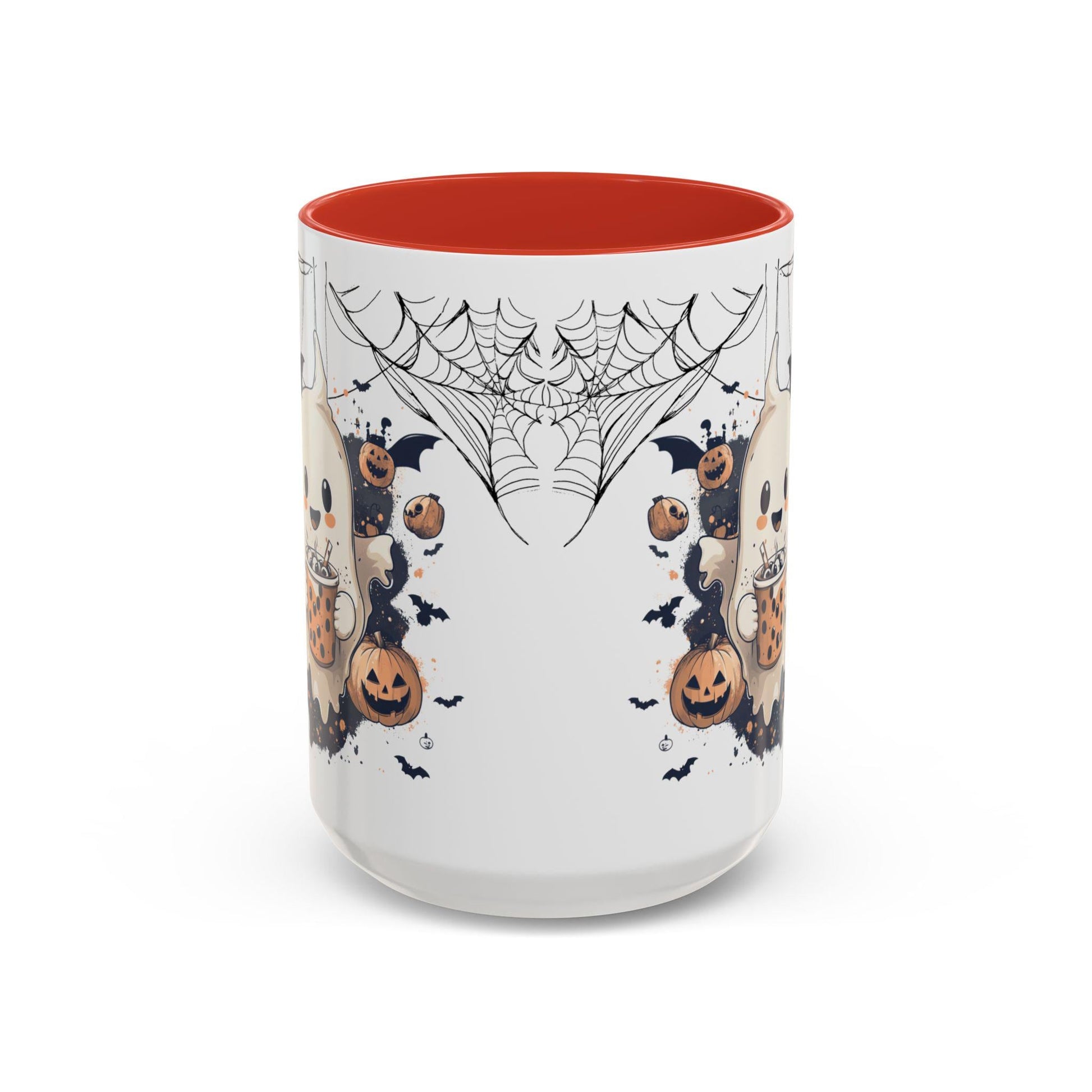 Spooky Halloween Ghost Themed Coffee Mug - Unique Ceramic Cup Gift Idea