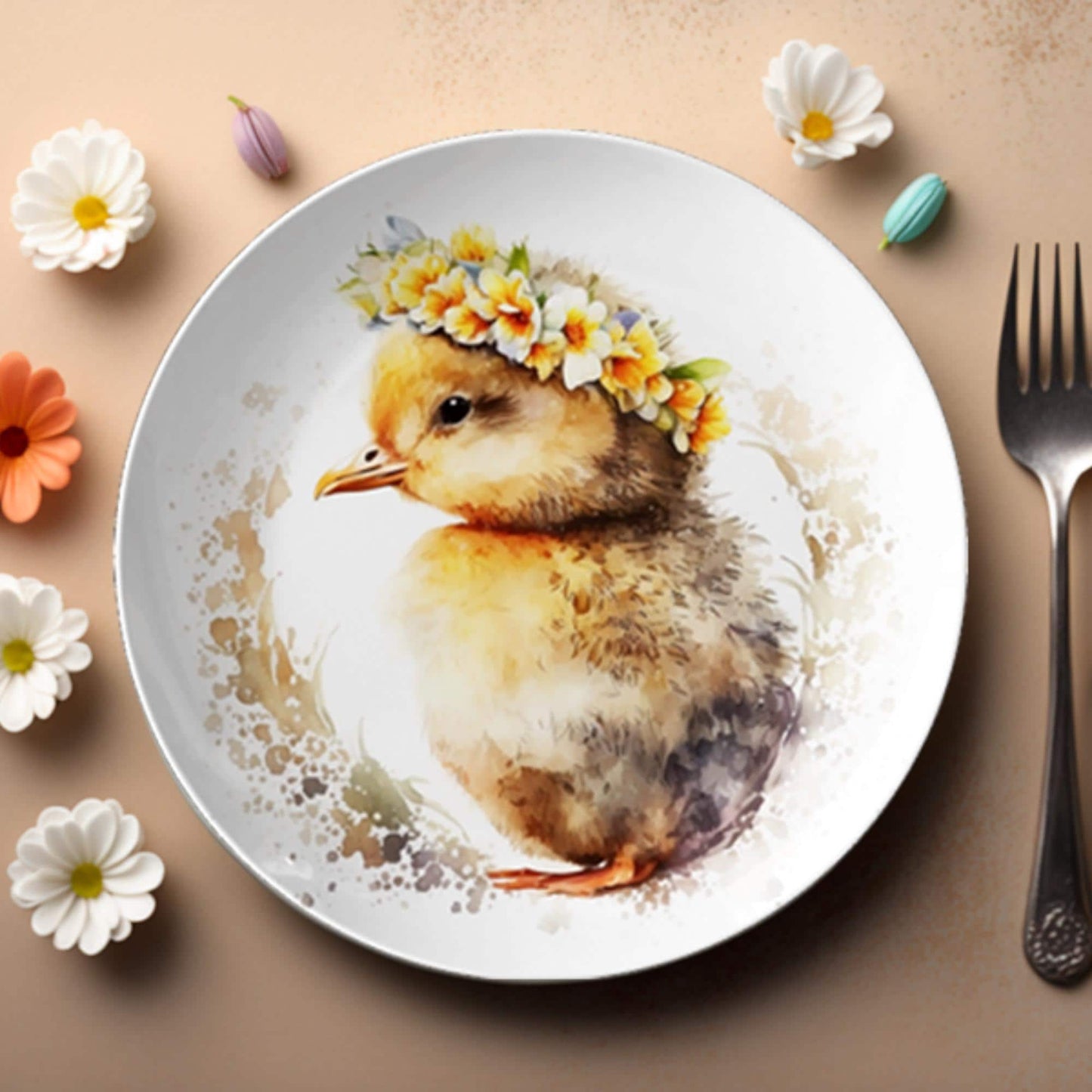 Easter Chick Dinner Plates: Festive Spring Tableware for Holiday Celebrations & Gift Ideas