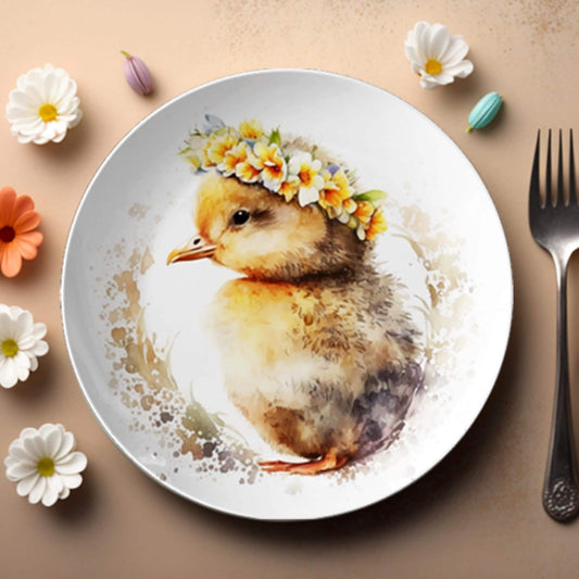 Easter Chick Dinner Plates: Festive Spring Tableware for Holiday Celebrations & Gift Ideas