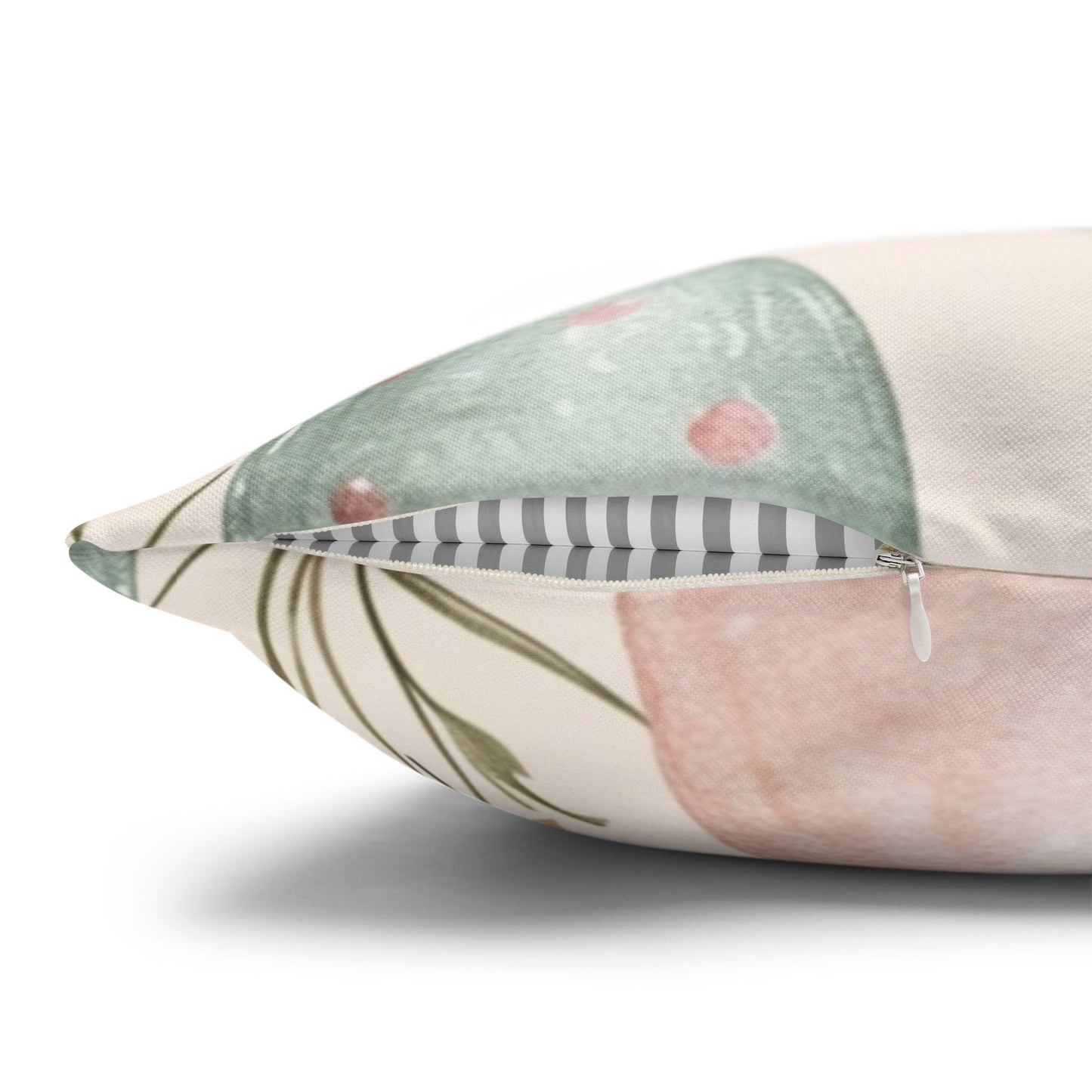 Easter Floral Cushion Cover - Spring Holiday Boho Pillow Design Living Room Decor Gift Design