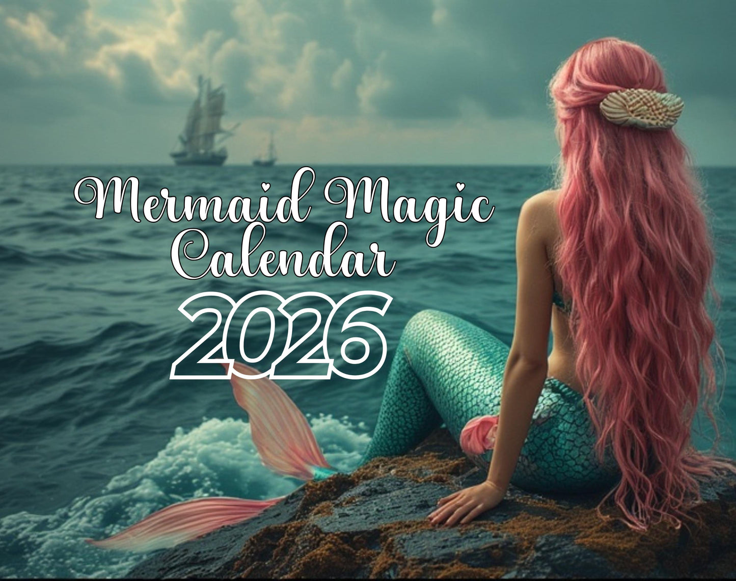 Enchant Your Days with Mermaid Magic in 2026 - Fantasy Art Calendar