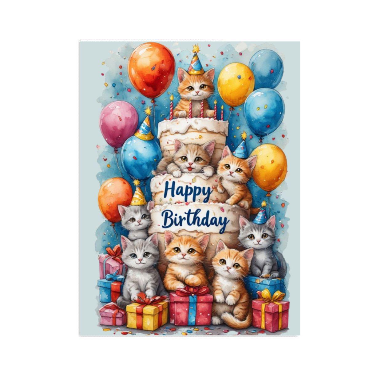 Birthday DIY Diamond Painting Kit No Frame - Craft Art Project Gift Activity