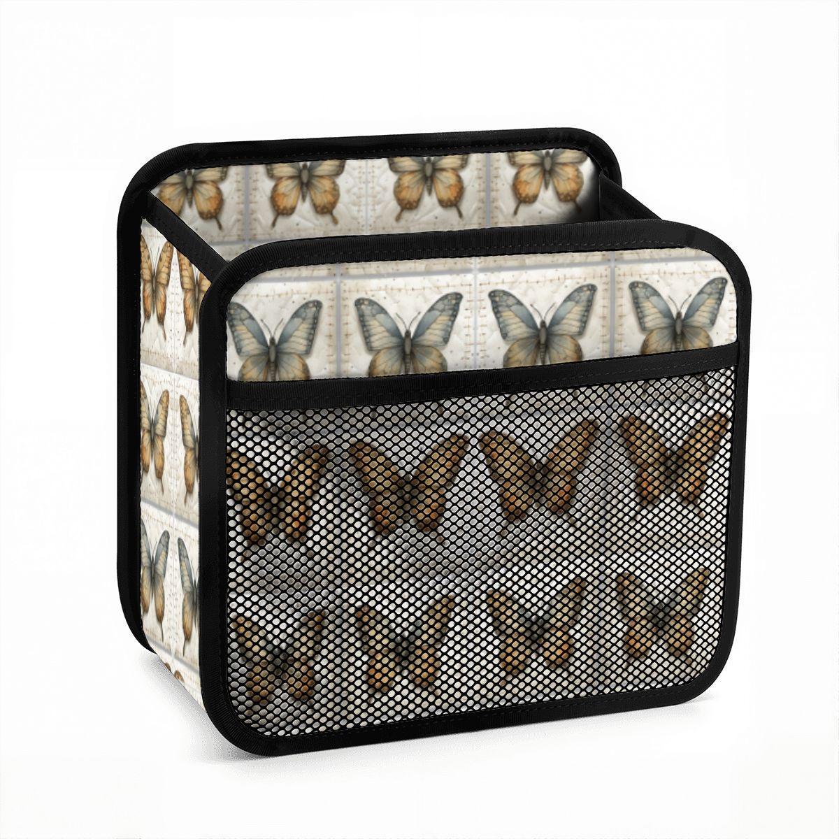 Butterfly Car Seat Organizer – PU Travel Storage Caddy for Kids