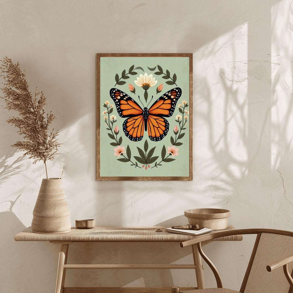 Butterfly DIY Diamond Painting Kit 12x16 Sparkling Art Craft Project No Frame