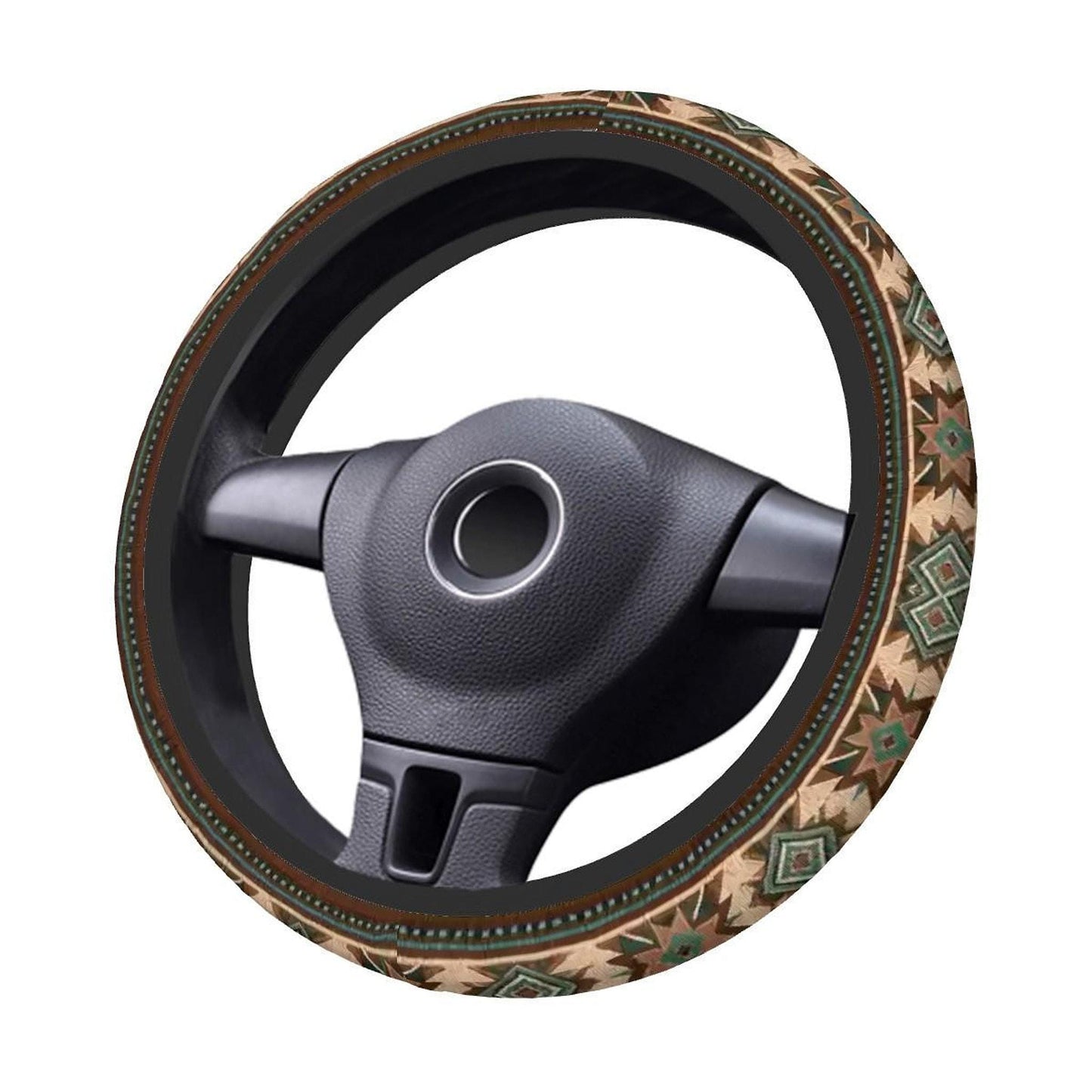 Southwestern Steering Cover - Thick Neoprene Car Accessory for Comfort