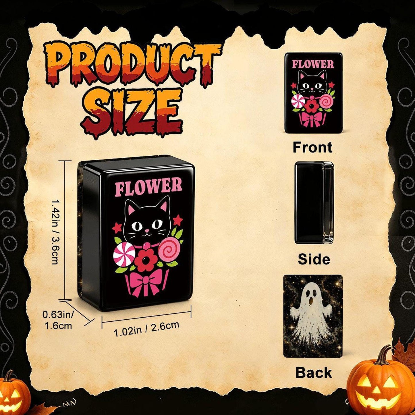 Ghost Mahjong Tile Set, Pastel Halloween Acrylic, 160-Piece American Mahjong