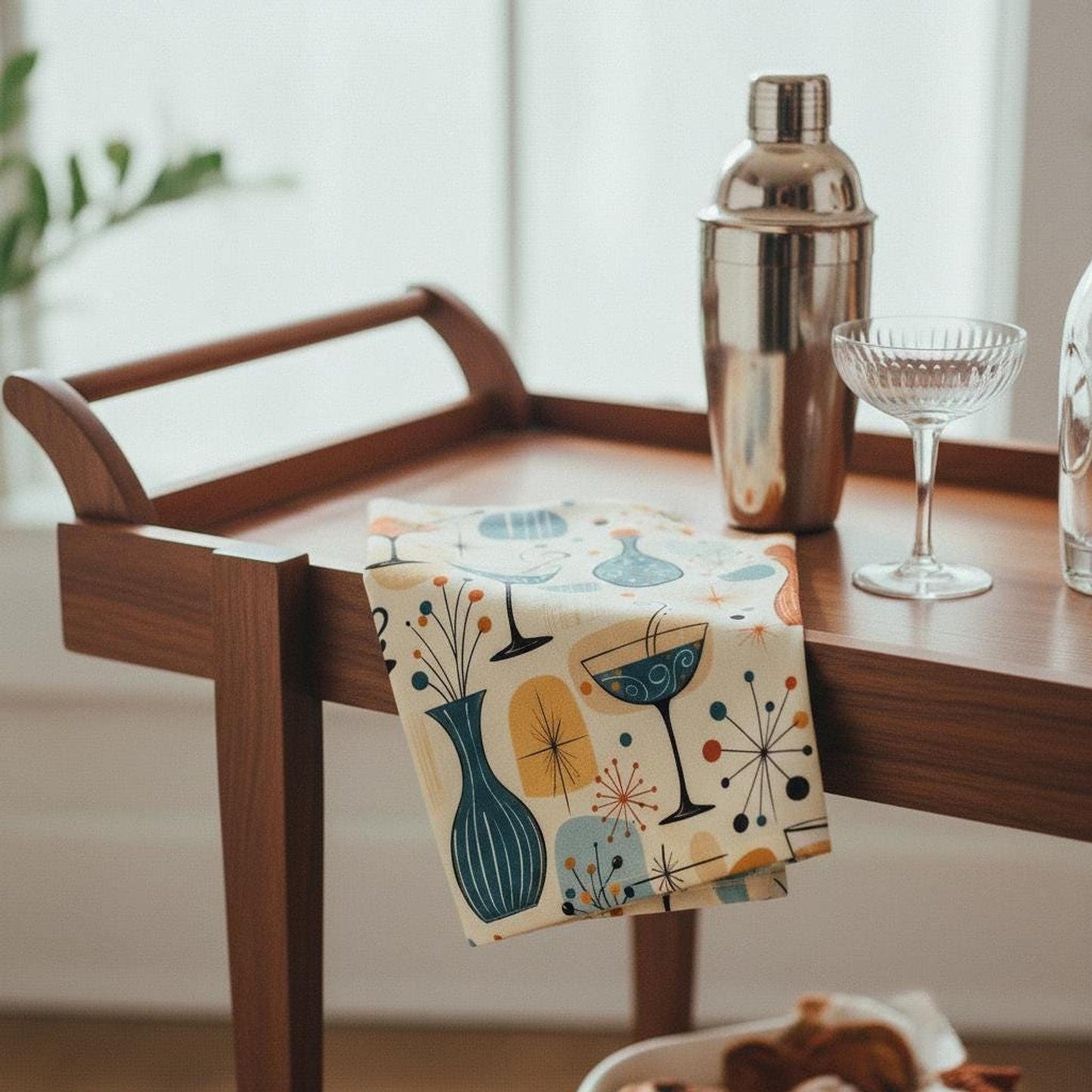 Retro Drying Mat - Large Absorbent Microfiber Dish Pad for Kitchen