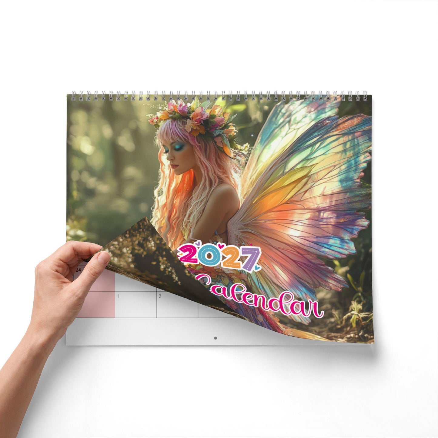 Fairy 2027 Wall Calendar | Fantasy Fairyland Artwork