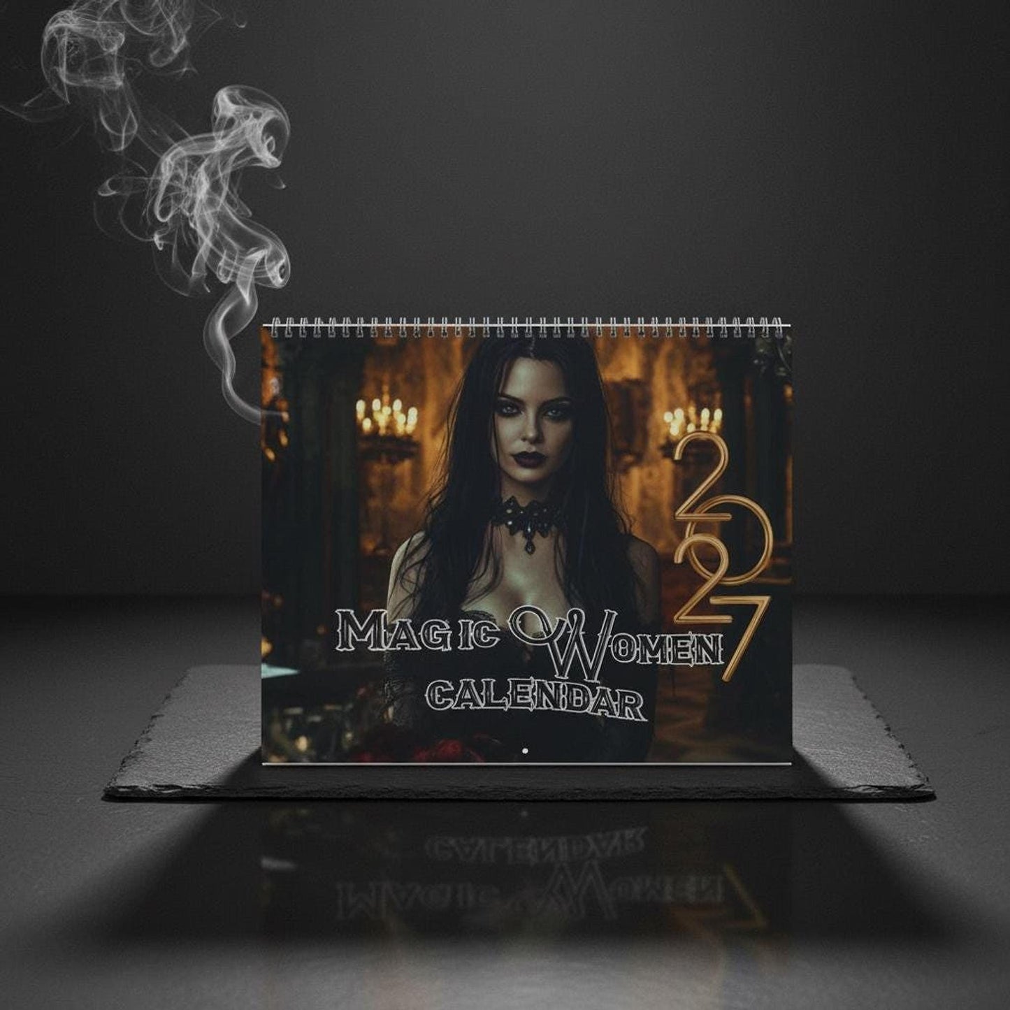 Gothic Women 2027 Wall Calendar | Dark Victorian Portraits, Monthly Planner