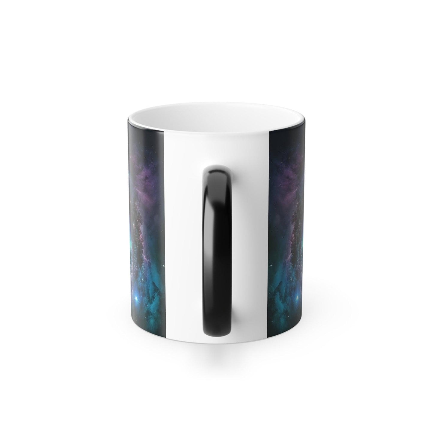 Color-Changing Galaxy Mug, 11oz Ceramic with Heat-Reactive Design