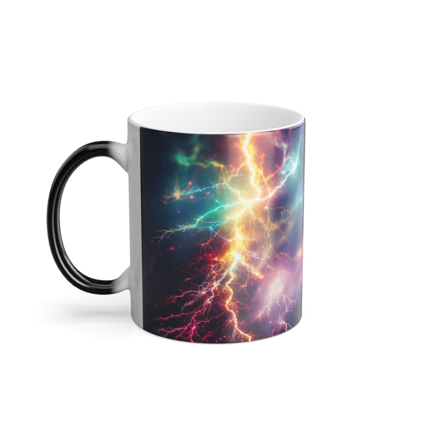 Personalized Giving Mug, Heat-Reactive Color Changing Ceramic, 11oz Glossy Finish
