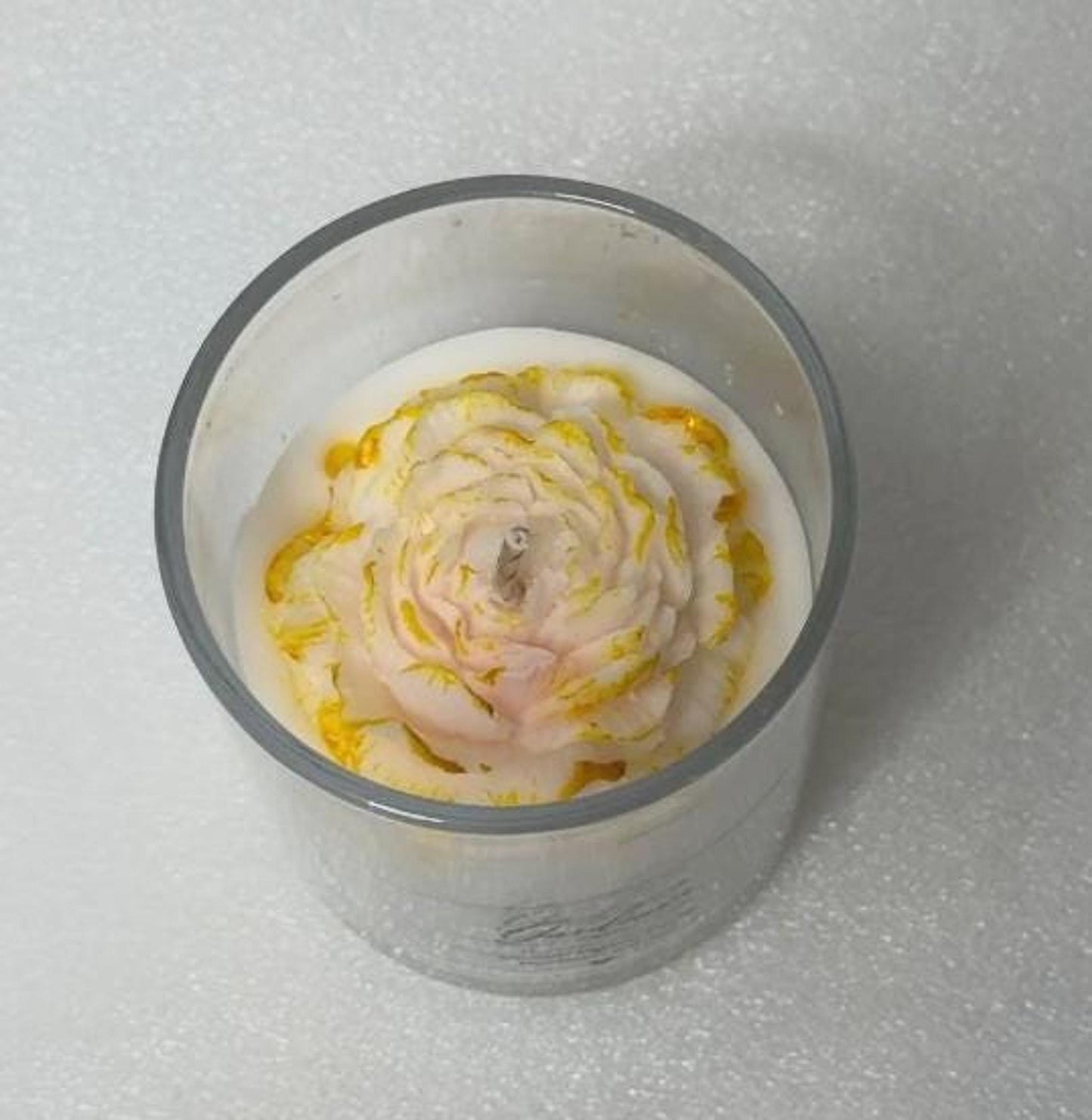 Gardenia Candle with Decorative Jewel Lid - Scented Soy for Home