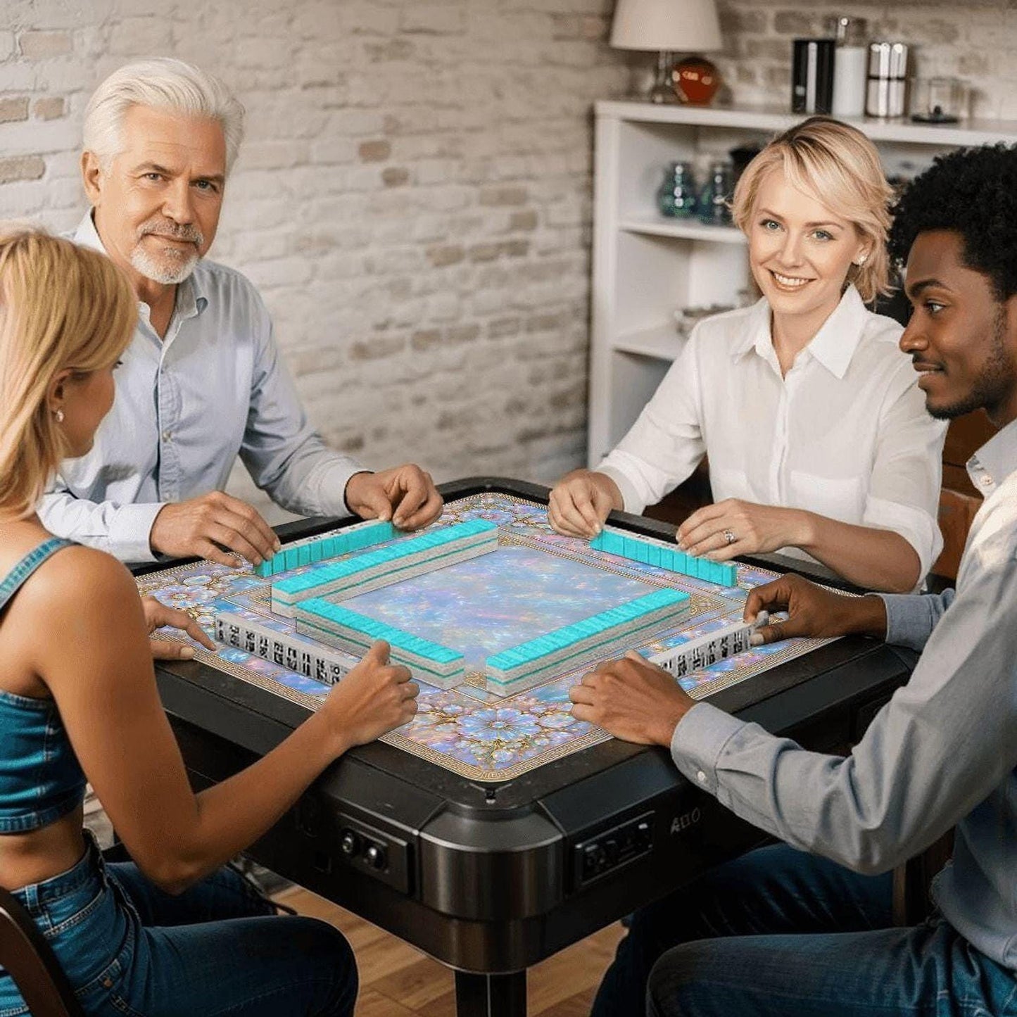 Opal Dreams Mahjong Mat (Made in USA)