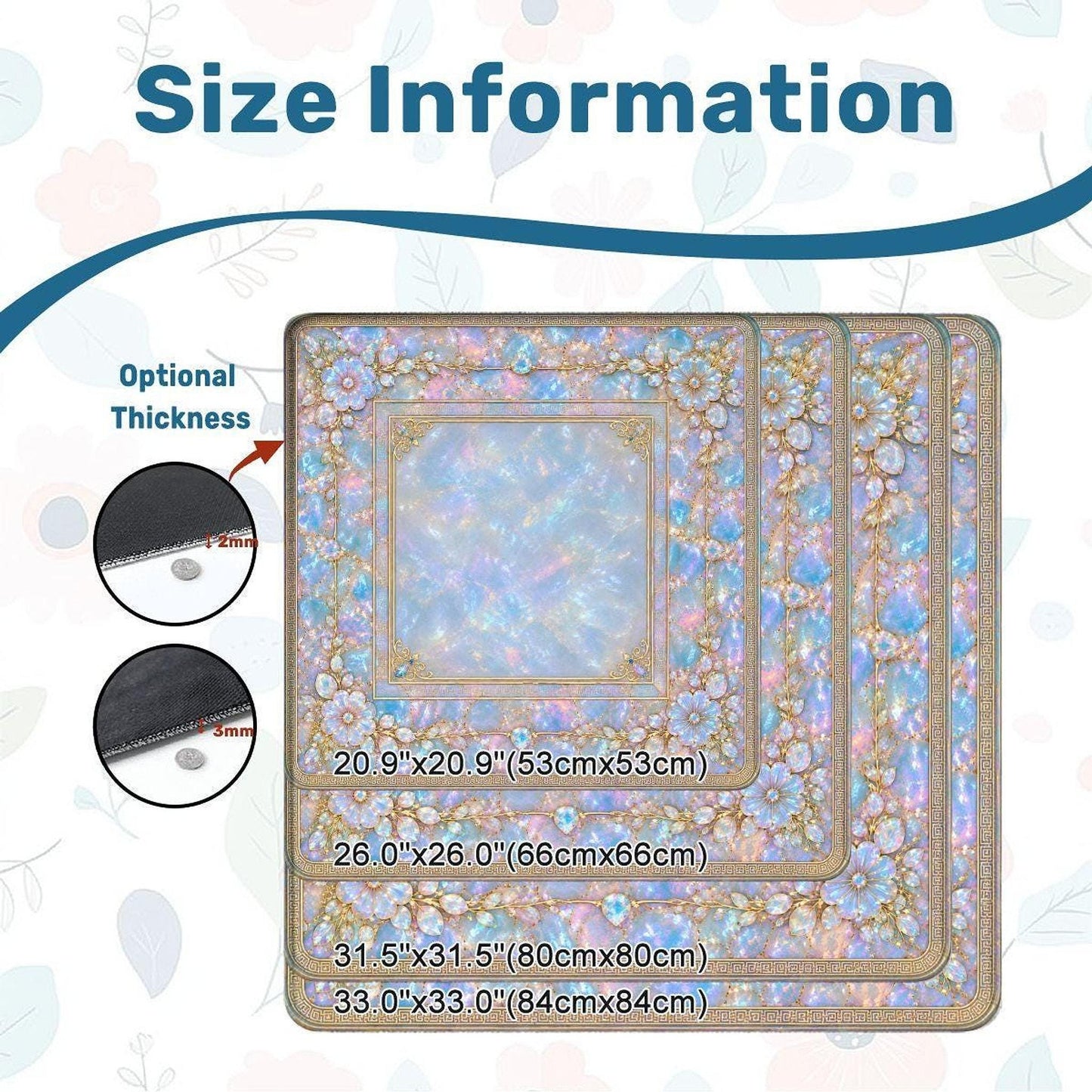 Opal Dreams Mahjong Mat (Made in USA)