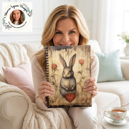 Bunny Rabbit Journal: Charming Stationery Notepad