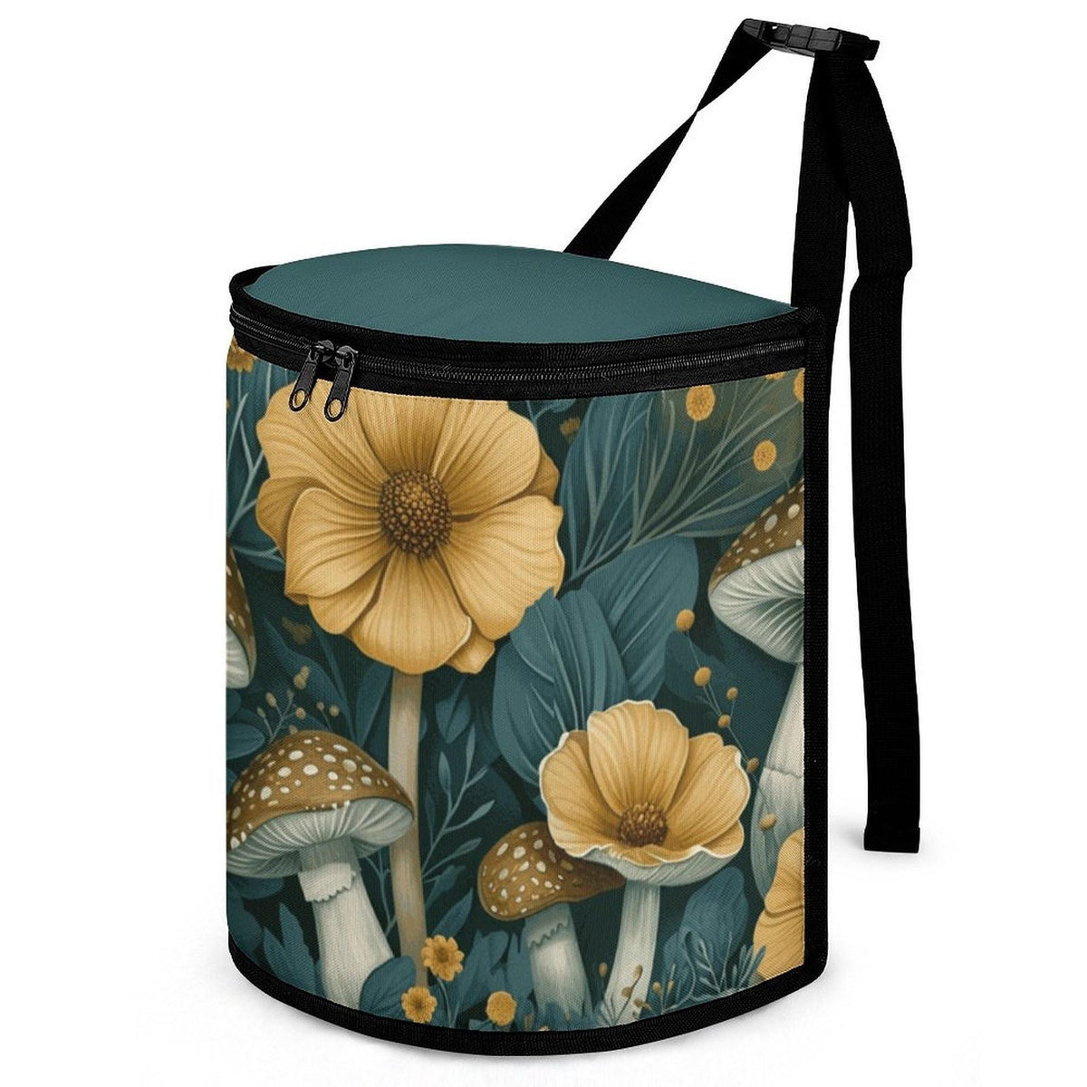 Mushroom Car Trash Bin: RV Accessory & Camping Gift - Decorative Automotive Organizer