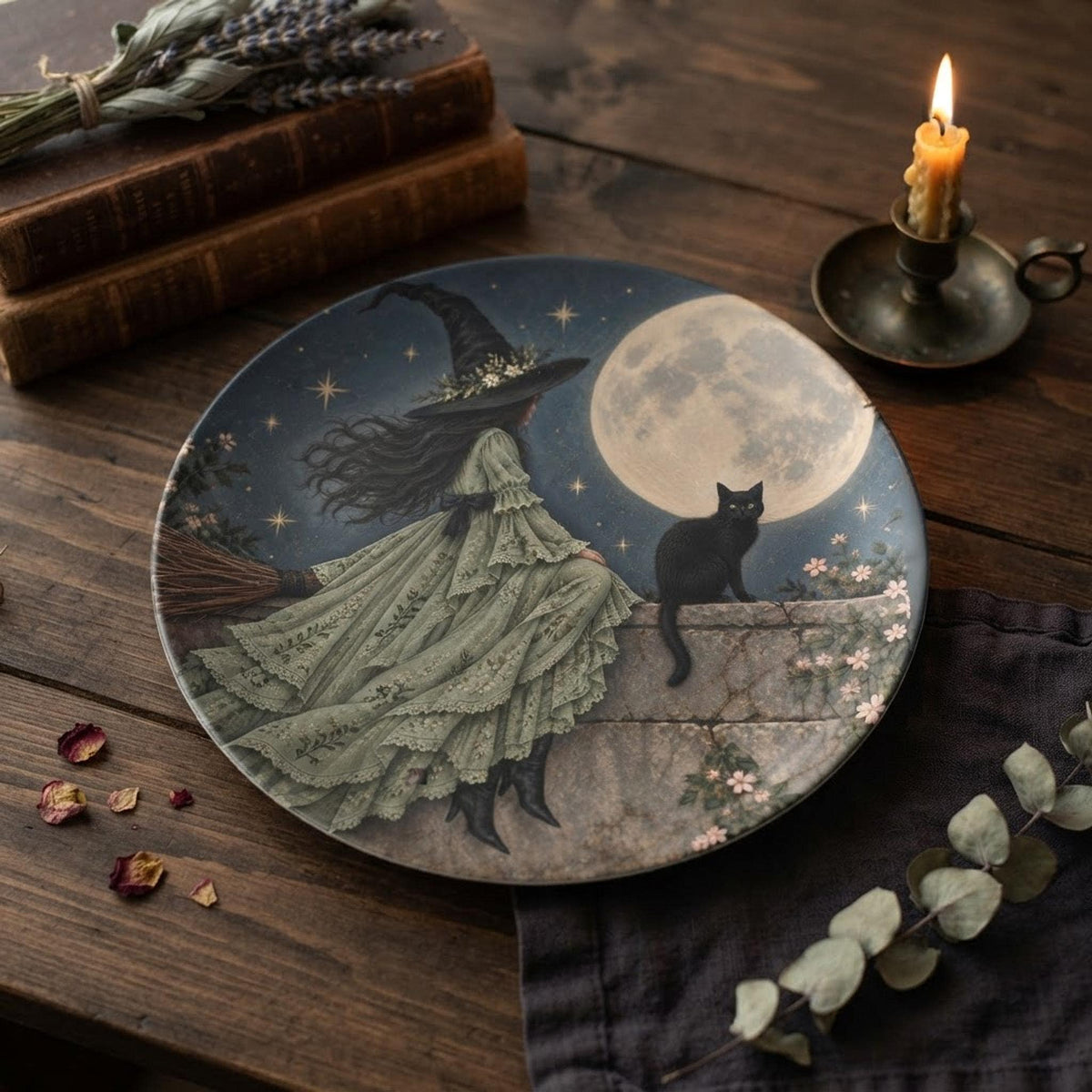 Polymer Dinner Plate, 10 Inch Microwave Safe Tableware, Dishwasher